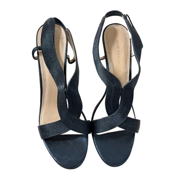 Elie Tahari Cleopatra Platform Sandals Heels size 9.5 - Picture 1 of 16